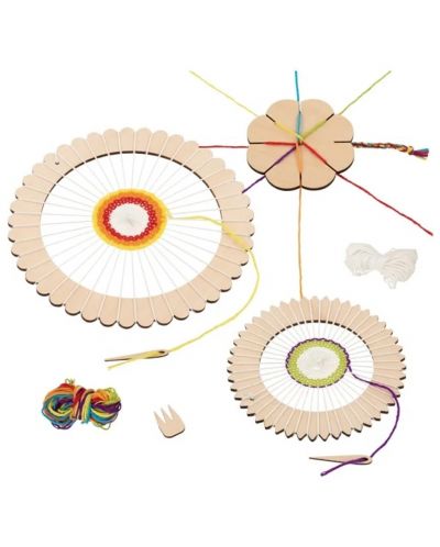 Set creativ Goki - Razboi si trifoi pentru snur tricotat  - 2