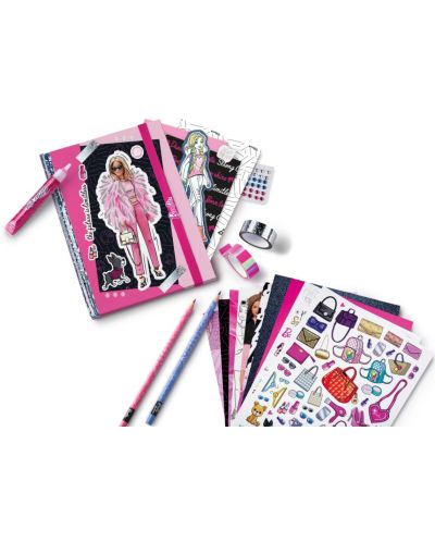 Set creativ Maped Creativ - Barbie, jurnal secret - 5