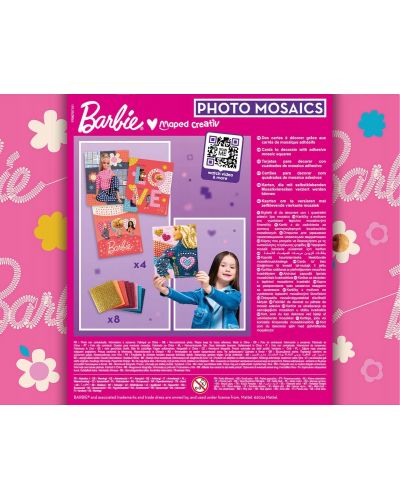 Set creativ de fotomosaic Maped Creativ - Barbie - 2