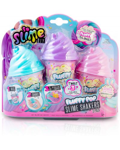 Canal Toys - So Slime, Fluffy Slime Shaker, 3 culori  - 1