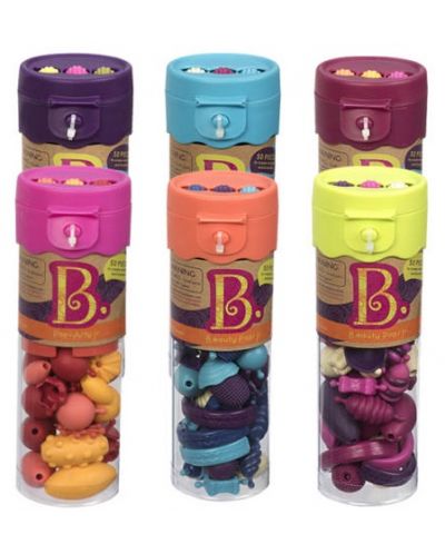Set creativ Battat - Margele colorate, 50 de bucati, sortiment - 2