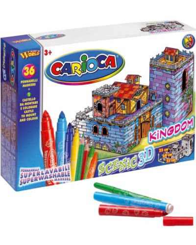 Set creativ Carioca - 3D castel - 1
