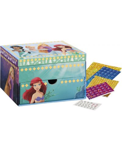 Set creativ Totum - Decorează singur o cutie de bijuterii, Disney Princess - 2