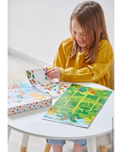 Set creativ Janod - Autocolante si decoratiuni pentru copii de 5 ani - 7
