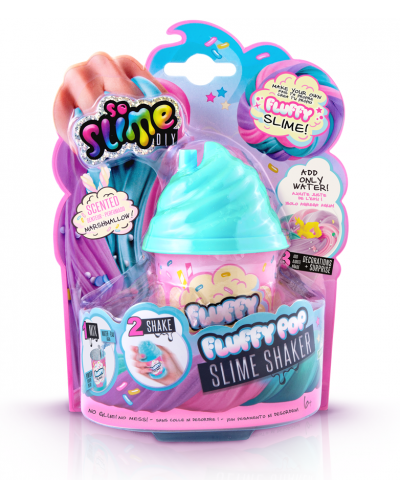 Canal Toys Creative Kit - So Slime, Fluffy Slime Shaker, mentă - 1