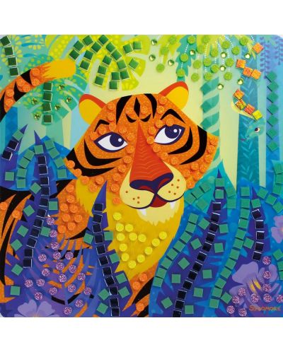 Set creativ Sycomore - Picturi cu mozaic, junglă - 3