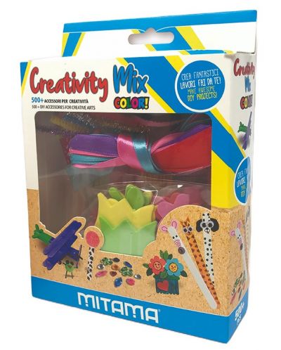 Set creativ Mitama - Creativity Mix Color, 500 de piese - 1