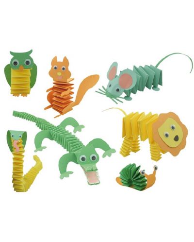 Set creativ Andreu toys - Origami, animale amuzante - 3
