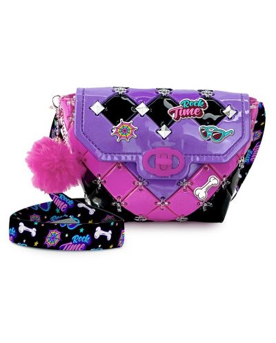 Set creativ Kidz World Studio Bags - Geantă casual DIY, violet - 1