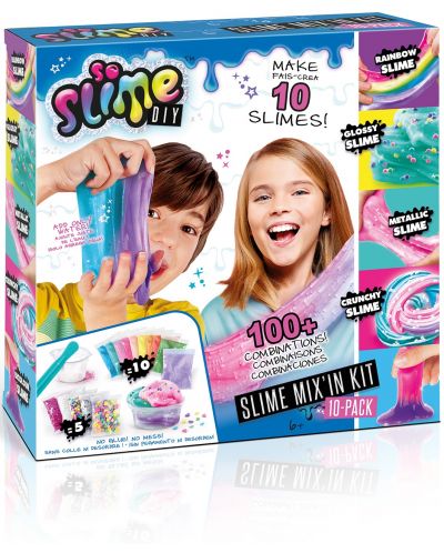 Canal Toys - So Slime, fă-ți propriul slime, 10 culori , - 1