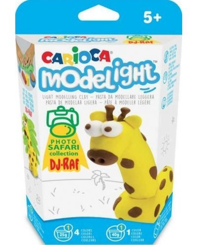 Set creativ Carioca Modelight PlayBox - Girafa - 1