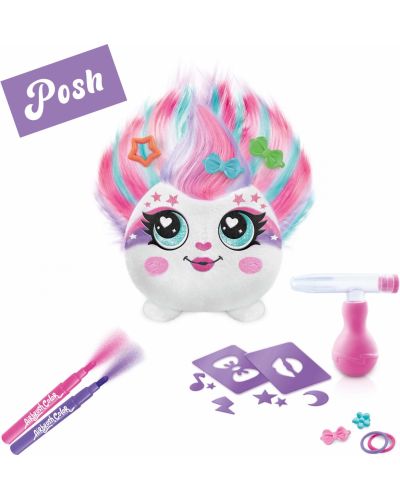 Set creativ Canal Toys - Mini jucărie de pluș pentru colorat