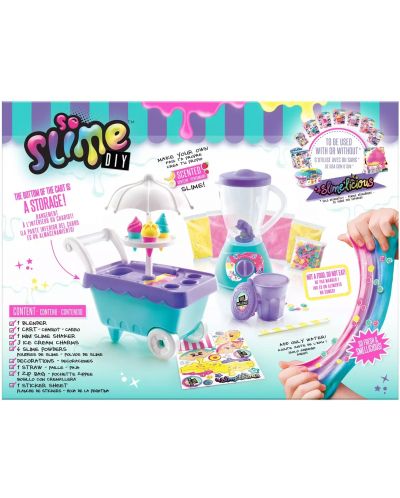 Set creativ Canal Toys - So Slime, mlecină de slime shake - 10