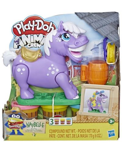 Set creativ Hasbro Play-Doh - Poneiul Naybelle - 1