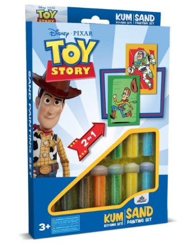 Set creativ desen cu nisip Red Castle - Toy Story, 2 imagini - 1