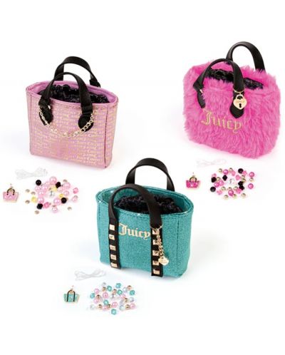 Kit creativ Make it Real Juicy Couture - Mini geanta si bratara