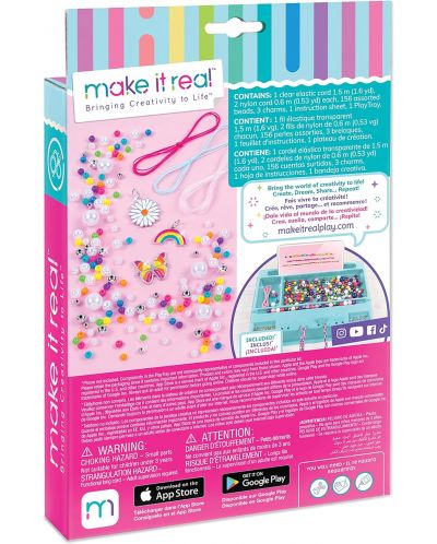 Set creativ Make it Real - Creează-ți brățări în culorile curcubeului - 6