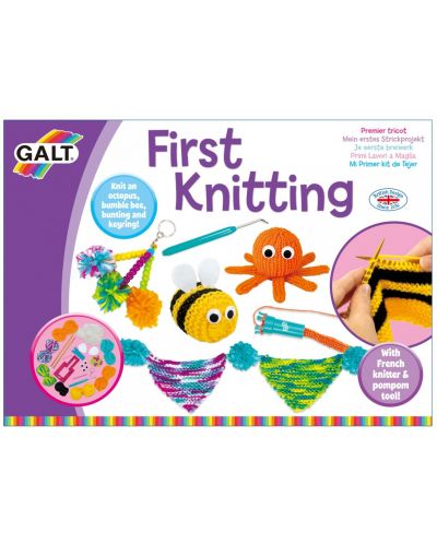 Set creativ Galt - Primii pasi in tricotat - 1