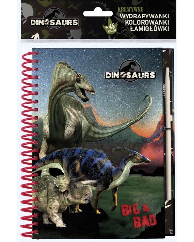 Carnețel creativ Derform Dinosaur 17 - 1