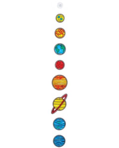 Kit creativ Brainstorm - Sistemul solar din sticlă colorată DIY - 6