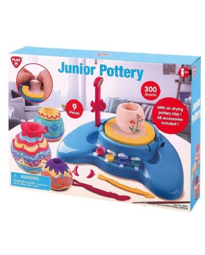 PlayGo Junior Pottery - Set creativ cu roata olarului - 2