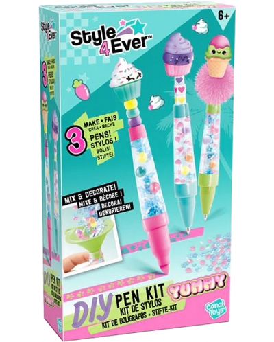 Set creativ Canal Toys Style 4 Ever - Pixuri și markere DIY