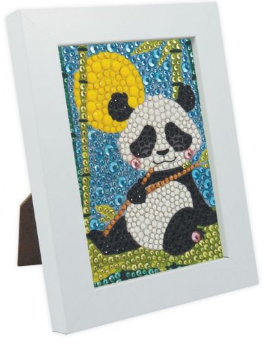 Set creativ Buki France - Goblen cu diamante, panda - 2