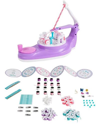 Spin Master Creative Kit - Mașină de tricotat brățări și coliere cu accesorii - 3