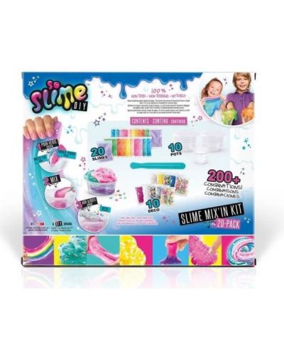 Canal Toys - So Slime, fă-ți propriul slime, 20 de culori - 6