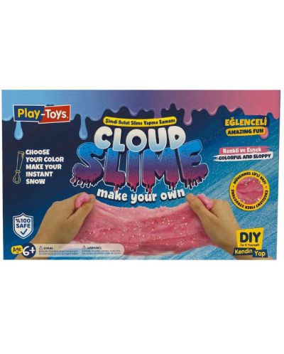Set de creatie Play-Toys - Fa un slime, Cloud Slime - 1