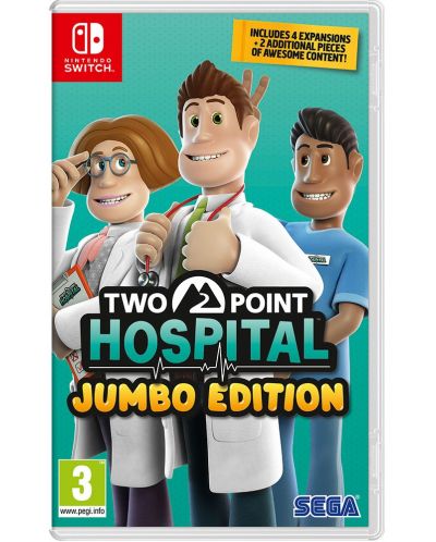 Two Point Hospital: Jumbo Edition (Nintendo Switch)	 - 1