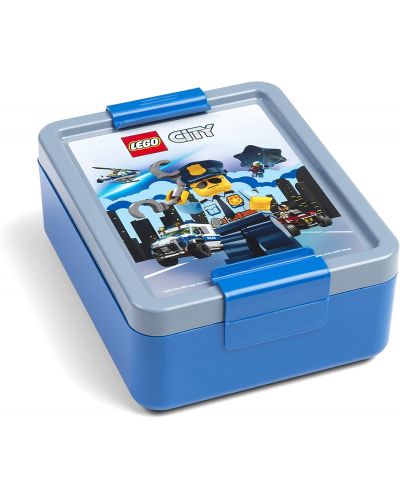 Set sticla si cutie de mancare Lego City - Police - 4