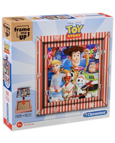 Puzzle Clementoni Frame Me Up de 60 piese - Frame Me Up Disney Pixar Toy Story 4  - 1