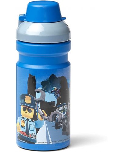 Set sticla si cutie de mancare Lego City - Police - 2