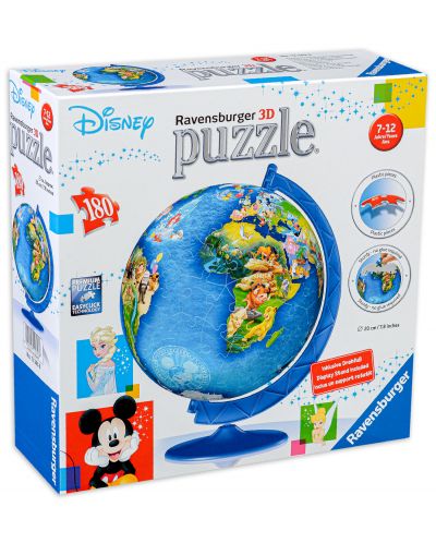 Puzzle 3D Ravensburger de 180 piese - Disney - 1