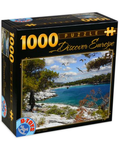 Puzzle D-Toys de 1000 piese - Corfu, Grecia I - 1