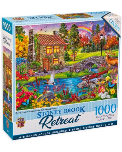 Puzzle Master Pieces de 1000 piese - Stoney Brook Cottage - 1