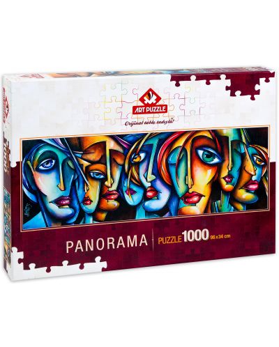 Puzzle panoramic Art Puzzle de 1000 piese - Stil urban, Michael Lange - 1