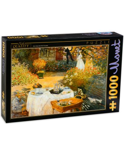 Puzzle D-Toys de 1000 piese - Pranzul, Claude Monet - 1