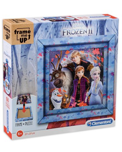 Puzzle Clementoni Frame Me Up de 60 piese - Frame Me Up Disney Frozen 2 - 1