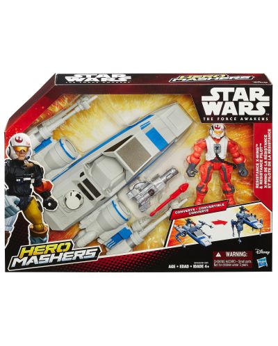 Star Wars Hero Mashers: X-Wing nava si pilotul acesteia - 3