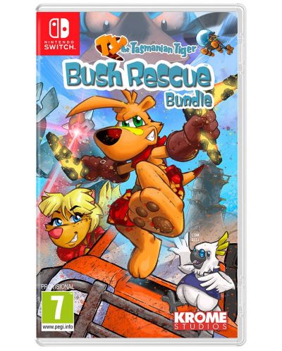 Ty The Tasmanian Tiger: HD Bush Rescue Bundle (Nintendo Switch) - 1