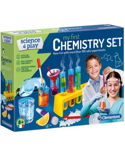 Set Clementoni Science & Play - Primul meu laborator de chimie - 1