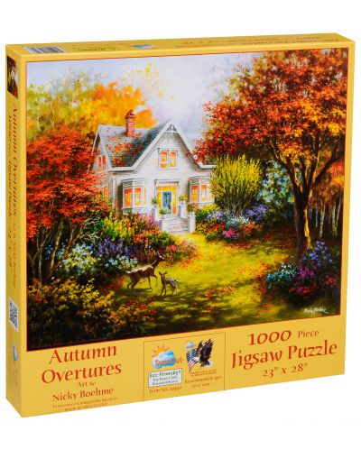 Puzzle SunsOut de 1000 piese - Autumn Overtures, Niki Boehme - 1