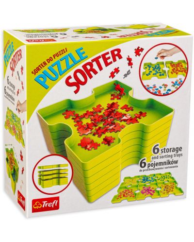 Set sorter puzzle-uri Trefl - 6 bucati - 1