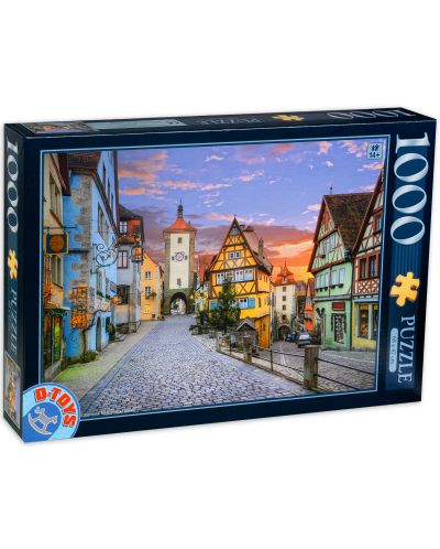 Puzzle D-Toys de 1000 piese - Rothenburg, Germania - 1