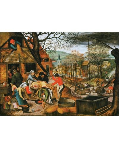 Puzzle D-Toys de 1000 piese – Toamna, Pieter Bruegel cel Tanar - 2