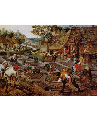 Puzzle D-Toys de 1000 piese – Primavara, Pieter Bruegel cel Tanar - 2
