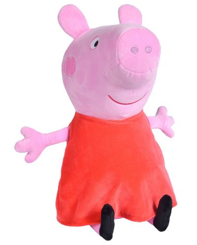 Jucarie de plus Simba Toys Peppa Pig -  Purcelusa Peppa, 33 cm - 2