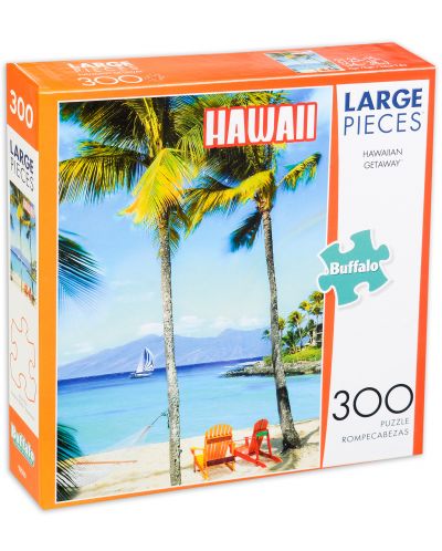 Puzzle Buffalo de 300 XL piese - Evadare in Hawai - 1